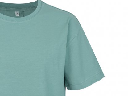 Футболка оверсайз Vienna, унисекс, бирюзовая