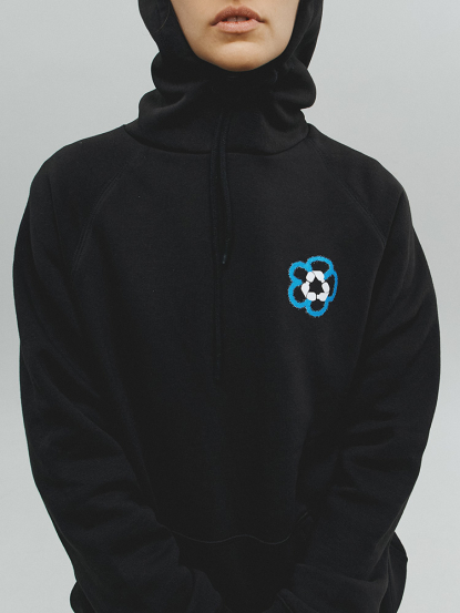 Толстовка с капюшоном Vinson, унисекс, белая, S