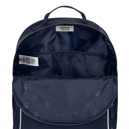 Рюкзак Classic Adicolor, тёмно-синий, в открытом виде
