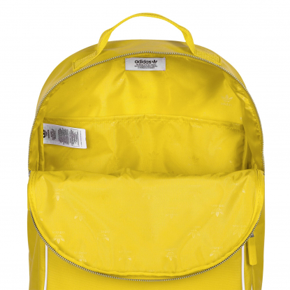 Рюкзак Classic Adicolor, жёлтый, в открытом виде
