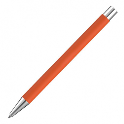 Ручка шариковая Aurora, покрытие soft touch, оранжевая