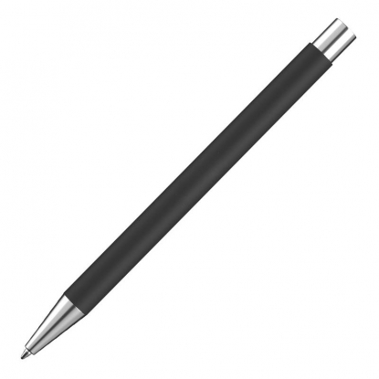 Ручка шариковая Aurora, покрытие soft touch, чёрная