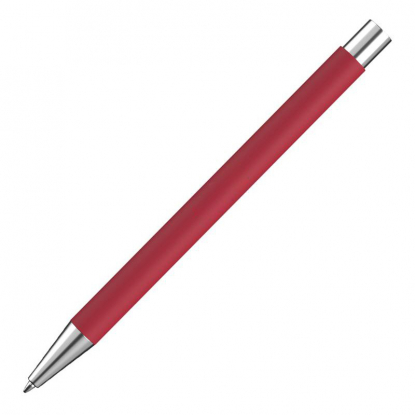 Ручка шариковая Aurora, покрытие soft touch, красная