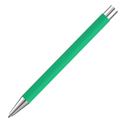 Ручка шариковая Aurora, покрытие soft touch, зелёное яблоко