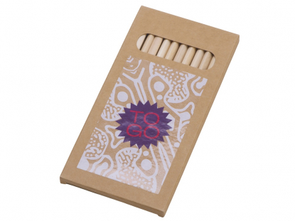 Набор из 12 трехгранных цветных карандашей Painter