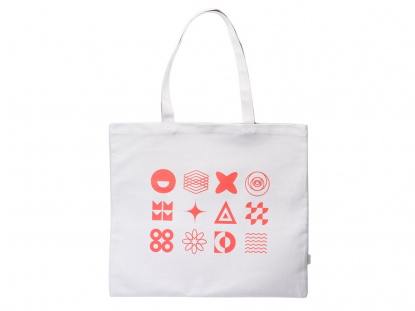 Сумка-оверсайз Rejenny из переработанного хлопка 320 г/м2, натуральная