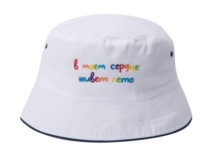 Панама Hanoi, унисекс, белая