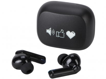 Беспроводные наушники с шумоподавлением ENC и подсветкой лого Lites