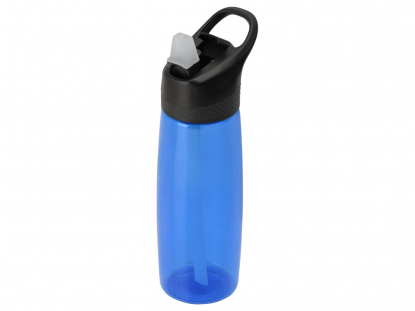 Бутылка для воды c кнопкой Tank, синяя