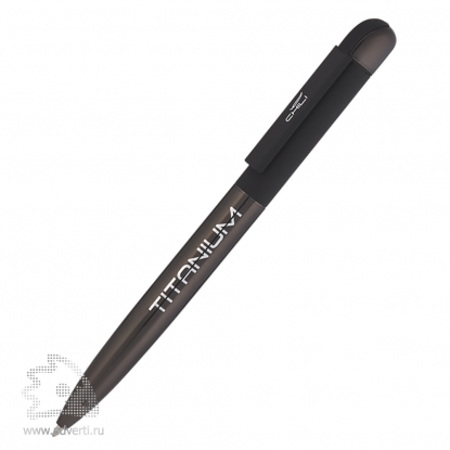 Ручка шариковая Jupiter Chili титаниум, черная
