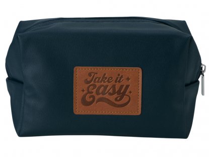 Косметичка из эко-кожи Enio, черная