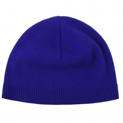 Шапка Siver, ярко-синяя, вид спереди