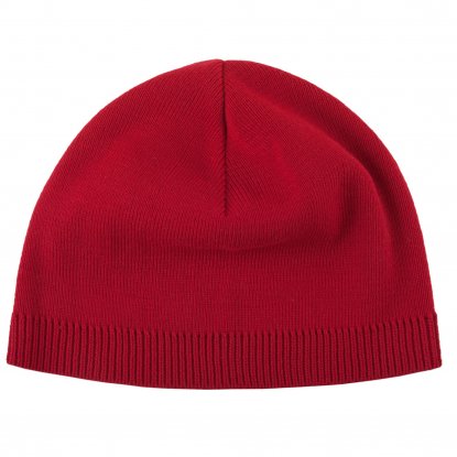 Шапка Siver, красная, вид спереди