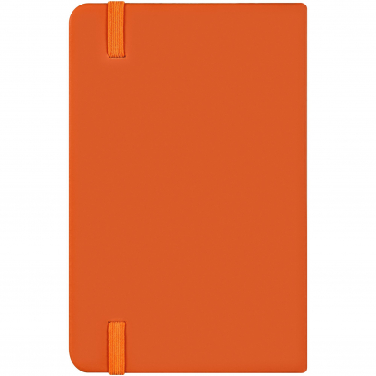 Блокнот Nota Bene, оранжевый, вид сзади