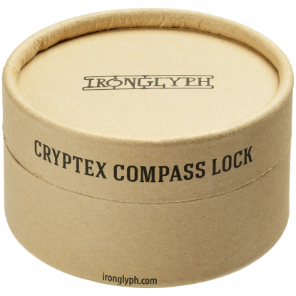 Флешка Криптекс® Compass Lock, тубус