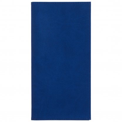 Органайзер для авиабилетов Twill, синий, вид спереди