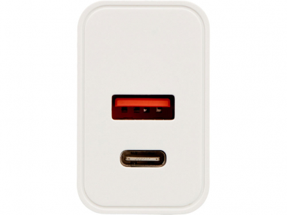 Сетевое зарядное устройство c выходами USB-A и USB-C и быстрой зарядкой QC/PD Recharger Pro, 30 Вт