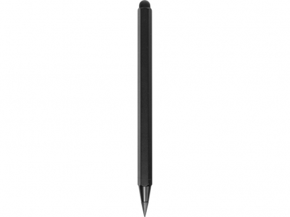 Вечный карандаш с линейкой и стилусом Sicily, черный