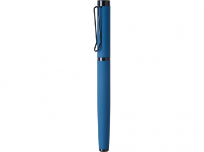 Подарочный набор из 2-х ручек Black Lama soft-touch, темно-синий