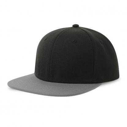 Бейсболка SNAP BACK-S, черная с серым