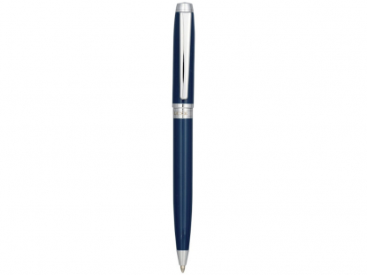 Ручка металлическая шариковая Aphelion, синяя, вид сзади