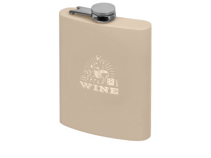Фляжка Remarque 2.0, soft-touch, бежевая