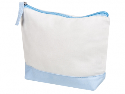 Косметичка хлопковая Cotton, голубая