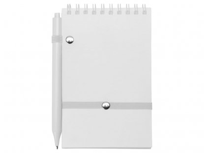 Блокнот с ручкой, обратная сторона