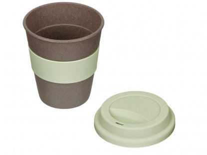 Стакан из бамбукового волокна Café, оливковый