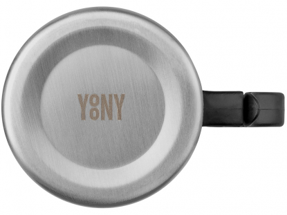 Стальная кружка с двойными стенками Climber Max, черная