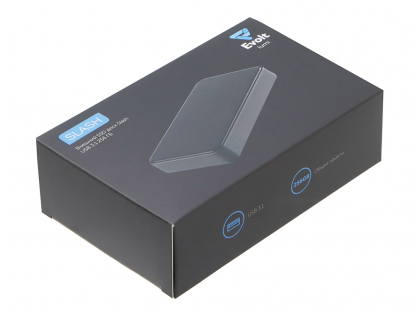 Внешний SSD диск с подсветкой гравировки Слэш, 256 ГБ