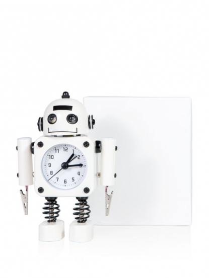 Часы настольные в виде робота Arni