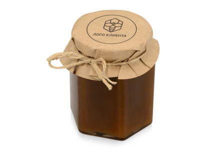 Подарочный набор Fiore, пример персонализации мёда