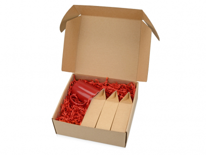 Подарочный набор Tea chest с тремя видами чая, красный