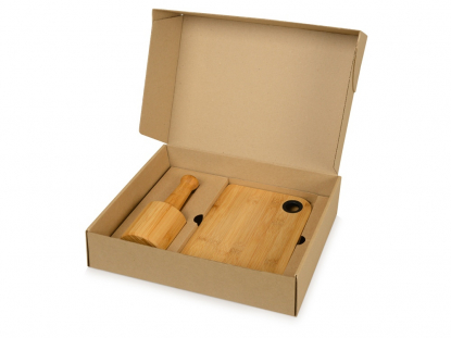 Подарочный набор Chef с кухонными аксессуарами из бамбука, в коробке