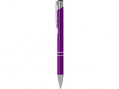 Ручка металлическая шариковая Legend, фиолетовая