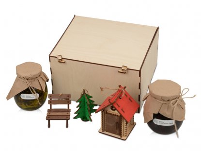Подарочный набор Decoration Deluxe с двумя видами варенья