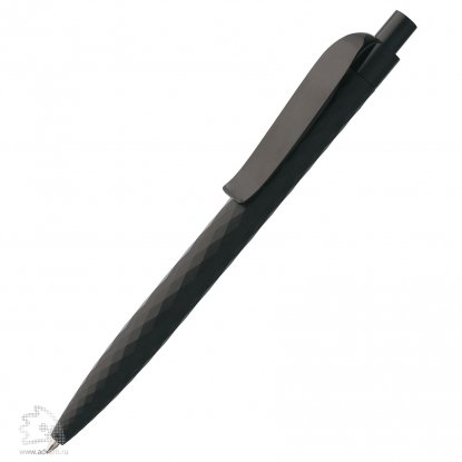 Шариковая ручка QS01 PRP-P Soft Touch, чёрная