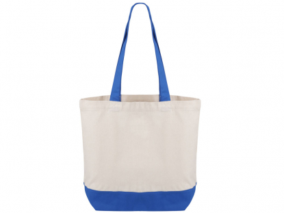 Сумка для шоппинга Cotton из переработанного хлопка, 280 г/м2, синяя