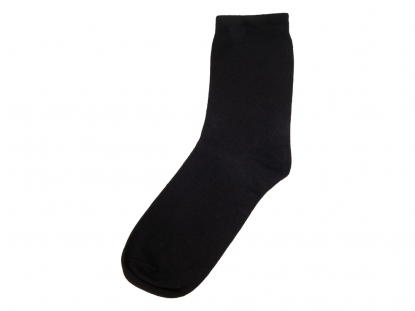 Носки однотонные Socks, женские, черные