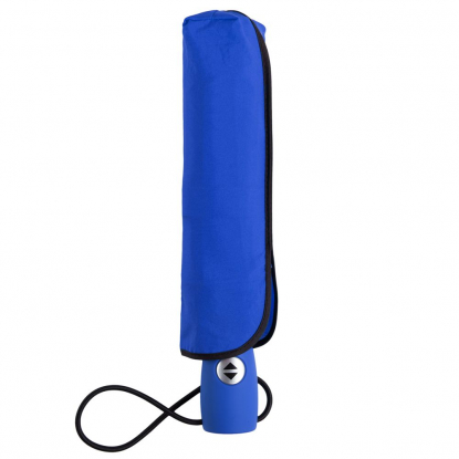 Зонт складной AOC, синий, общий вид