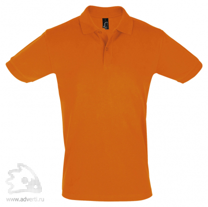 Рубашка поло Perfect Men 180, мужская, оранжевая