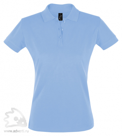 Рубашка поло Perfect women 180, женская, голубая