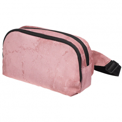 Поясная сумка Pink Marble, розовая