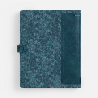Ежедневник-органайзер Twill, недатированный, синий