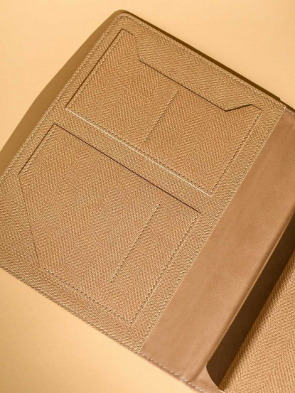 Ежедневник-органайзер Twill, недатированный, коричневый