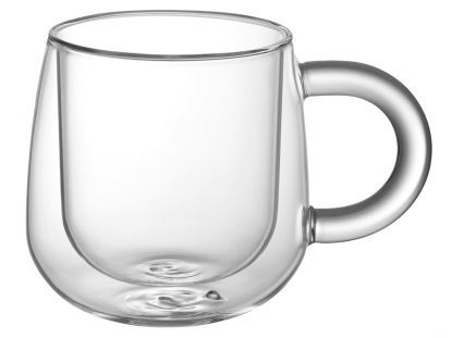 Кружка с двойными стенками и градиентом Fog, прозрачная