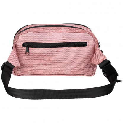 Поясная сумка Pink Marble, розовая