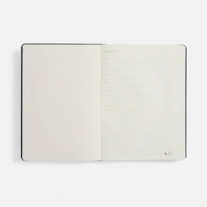 Ежедневник Urban Hard, недатированный, черный