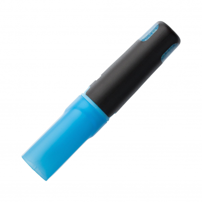Маркер текстовый Liqeo Mini, голубой, вид сбоку